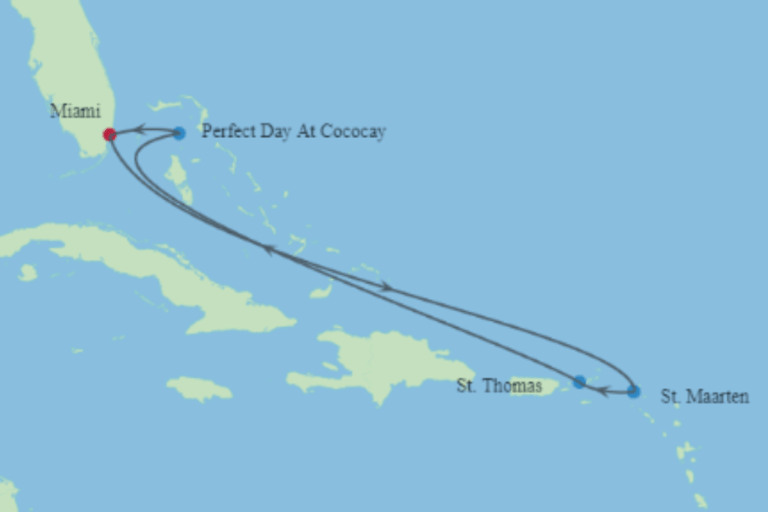 Eastern Caribbean & Perfect Day Itinerary